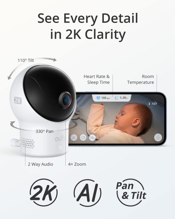 Eufy SpaceView S Baby Monitor - Image 4