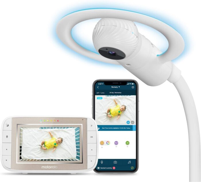 Motorola Halo+ Over-the-Crib Baby Monitor