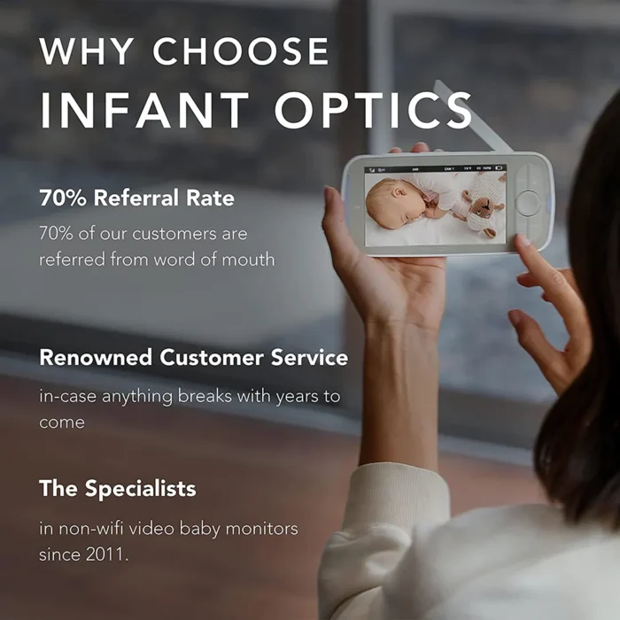 Infant Optics DXR-8 PRO Video Baby Monitor - Image 3