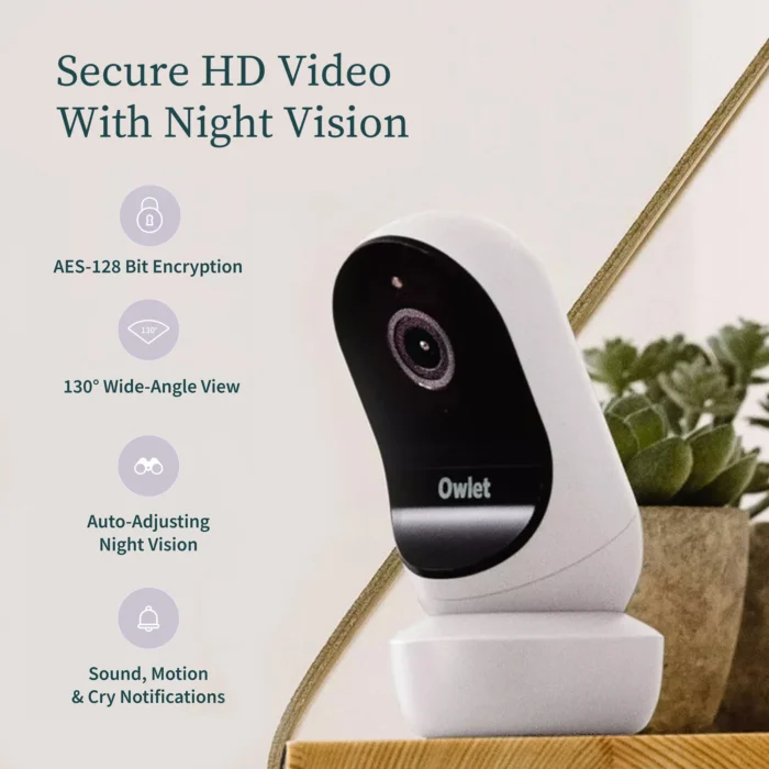 Owlet Dream Duo Smart Baby Monitor with Health Tracking - Image 3