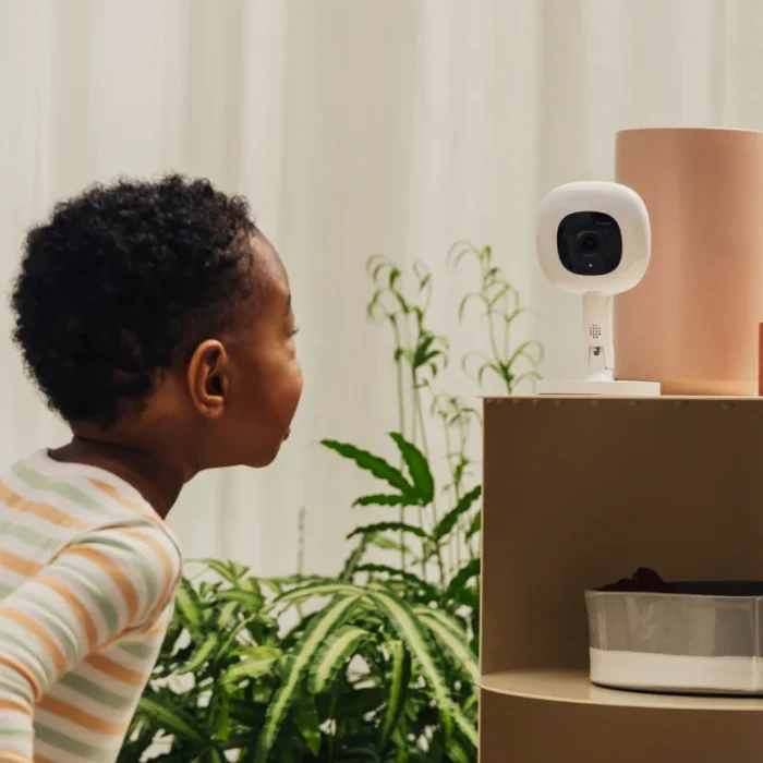 The Nanit Pro Camera with Floor Stand delivers the most comprehensive baby monitoring experience available, combining crystal-clear HD video with AI-powered sleep tracking and health insights. This premium monitoring system grows with your family while providing invaluable data about your baby's sleep patterns and development. Key Features 4MP HD Camera - Crystal-clear 1080p video with superior night vision Computer Vision Sleep Tracking - AI analyzes sleep without wearable devices Multi-Stand System - Floor stand, wall mount, and travel options included Two-Way Audio - High-quality communication with noise reduction Real-Time Sleep Insights - Continuous monitoring with detailed analytics Smart Notifications - Customizable alerts for movement, crying, and sleep Background Audio - Continue monitoring while using other phone apps Growth Tracking - Visual measurement using computer vision technology Secure Cloud Storage - Encrypted video storage with family sharing Advanced Sleep Technology Sleep Score - Daily sleep quality ratings with improvement recommendations Sleep Pattern Analysis - Track duration, wake-ups, and sleep cycles Milestone Moments - Automatic capture of special developmental moments Breathing Motion - Visual confirmation of breathing patterns (contactless) Environmental Monitoring - Room temperature and humidity tracking What's Included Nanit Pro camera with advanced sensors Multi-stand system (floor stand, wall mount, travel stand) Power adapter with extra-long cord Nanit app with premium features 1-year premium subscription included Quick start guide and installation manual Technical Specifications Video Quality: 4MP sensor with 1080p HD streaming Night Vision: Invisible infrared with automatic switching Field of View: 130° wide-angle lens captures entire crib Connectivity: Dual-band WiFi (2.4GHz/5GHz) with ethernet backup Audio: Two-way communication with echo cancellation Storage: Secure cloud storage with local backup option App: iOS 13+ and Android 8+ compatibility Power: AC adapter with 10-foot cord Premium App Features (1 Year Included) ✓ Sleep Insights - Detailed analytics and personalized recommendations ✓ Video History - 30 days of stored video clips and highlights ✓ Sleep Reports - Weekly and monthly progress summaries ✓ Growth Tracking - Measure baby's height using computer vision ✓ Expert Content - Access to pediatric sleep specialists AI-Powered Intelligence Sleep Pattern Recognition - Learn your baby's unique sleep habits Smart Notifications - Reduce false alarms through intelligent filtering Developmental Tracking - Monitor milestones and growth progress Predictive Insights - Anticipate sleep needs and schedule optimization Comparative Analytics - Anonymous benchmarking with other babies Multi-Stand Versatility Floor Stand - Adjustable height for any crib configuration Wall Mount - Permanent installation with optimal viewing angle Travel Stand - Portable option for trips and visits Flexible Positioning - Multiple mounting options as nursery changes Easy Switching - Quick setup between different stand types Professional Healthcare Integration Pediatrician Reports - Export sleep data for medical appointments NICU Validation - Technology tested in hospital environments Research Participation - Optional contribution to infant sleep studies Clinical Support - Access to pediatric sleep consultants Medical-Grade Data - Hospital-quality monitoring at home Safety & Security ✓ Bank-Level Encryption - Military-grade security for all data ✓ HIPAA Compliance - Medical-grade privacy protection ✓ Local Processing - AI analysis happens on-device for privacy ✓ Secure Sharing - Control exactly who can access your baby's data ✓ No Ads Ever - Child privacy protection guaranteed Sleep Optimization Benefits Better Sleep For All - Data-driven insights improve family sleep Early Problem Detection - Identify sleep issues before they become habits Professional Guidance - Expert recommendations based on your data Confidence Building - Understanding patterns reduces parental anxiety Long-term Tracking - Monitor development over months and years Premium Support 24/7 Customer Service - Expert support whenever you need help Professional Installation - Optional in-home setup service available Regular Updates - Continuous improvement with new features Parent Community - Connect with other families using Nanit Educational Resources - Sleep training guides and expert content Comparison Advantages No Wearables Required - Completely contactless monitoring Medical-Grade Accuracy - Hospital-validated sleep tracking Future-Proof Design - Regular software updates add new capabilities Multi-Child Support - One camera can monitor multiple children over time Professional Quality - Used by pediatricians and sleep specialists