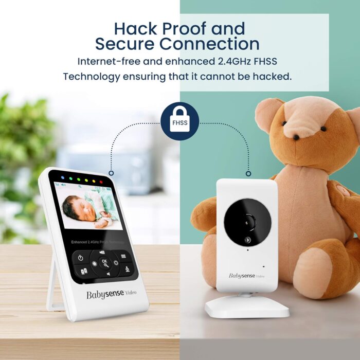 Babysense HD Video Baby Monitor with Movement Detection