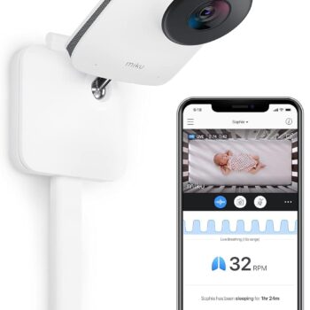 Miku Pro Smart Baby Monitor with Contactless Breathing