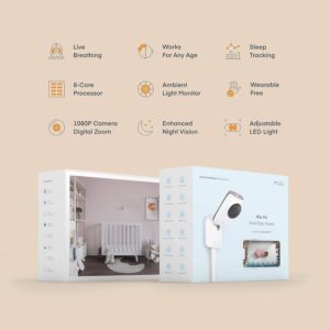 Miku Pro Smart Baby Monitor with Contactless Breathing