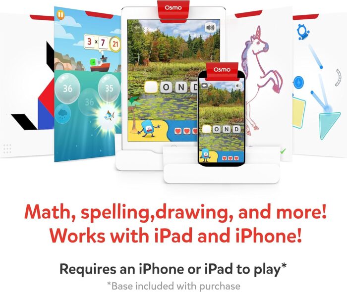 Osmo Genius Starter Kit for iPad - Interactive Learning System