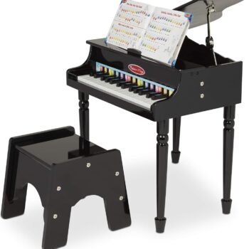 Melissa & Doug Grand Piano - 30-Key Wooden Piano