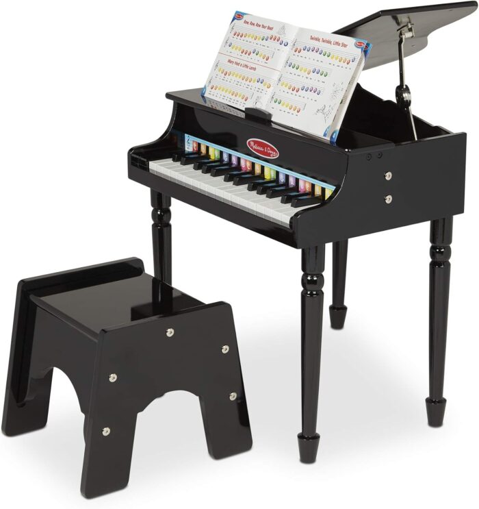 Melissa & Doug Grand Piano - 30-Key Wooden Piano